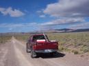 Once off the highway, it is 12 miles of gravel road to the site at Tokop, NV